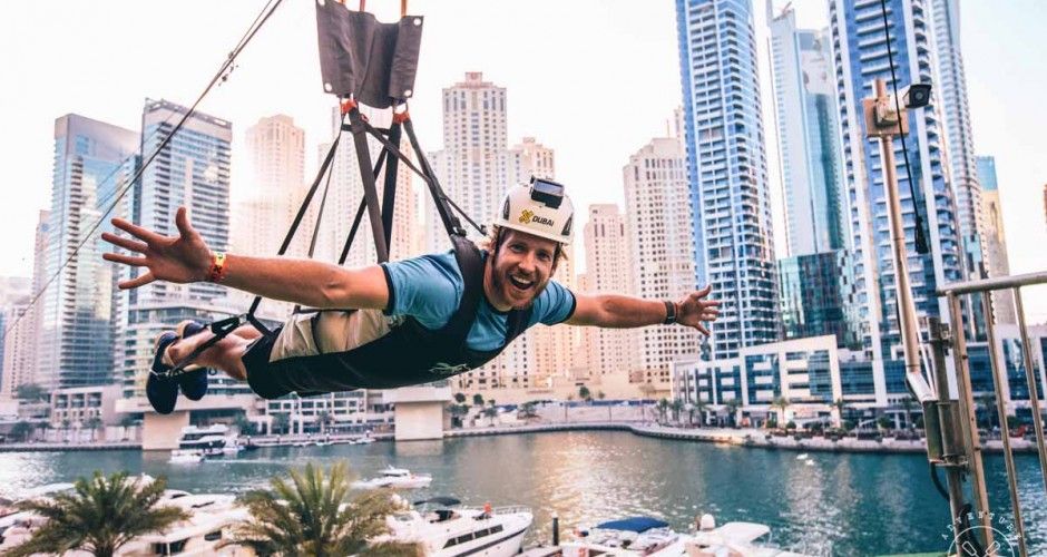Dubai: Zip Line across the Marina